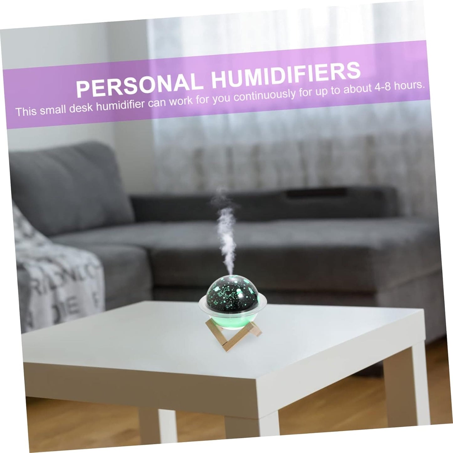 Cool mist humidifiers with stand holder and scent