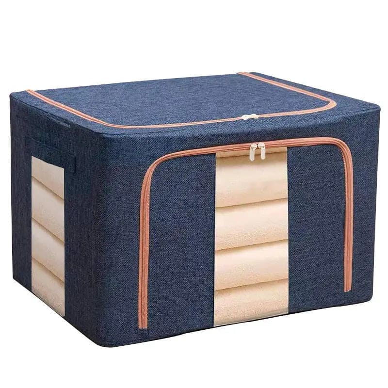 Oxford Cloth Steel Frame Storage Box for Clothing SHOP FAST