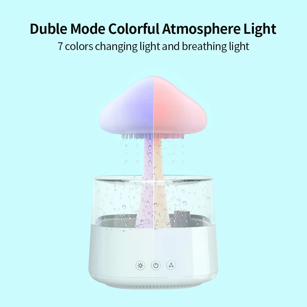 Rain Cloud Humidifier With Essential Oil Diffuser